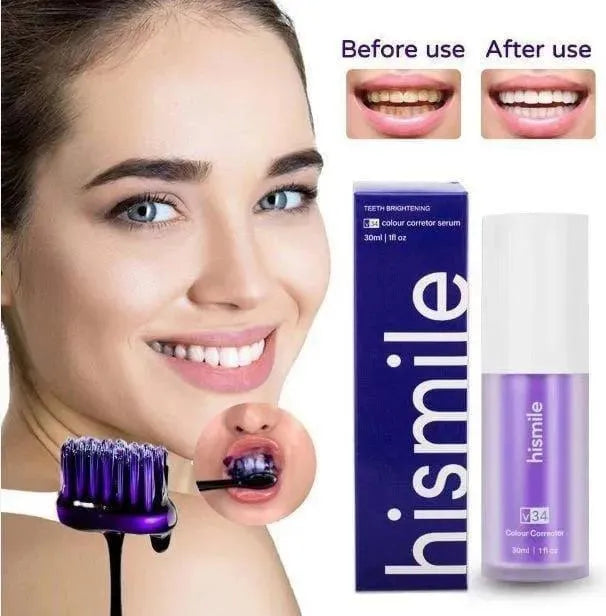 HiSmile | Teeth Whitening V34- Purple Tooth Paste 30ml