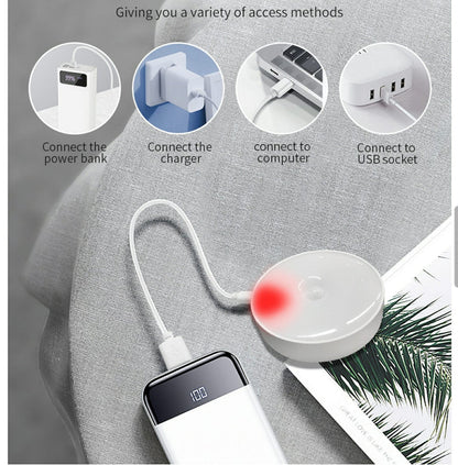 Motion Sensor LED Night Light - Battery Operated, Easy Installation